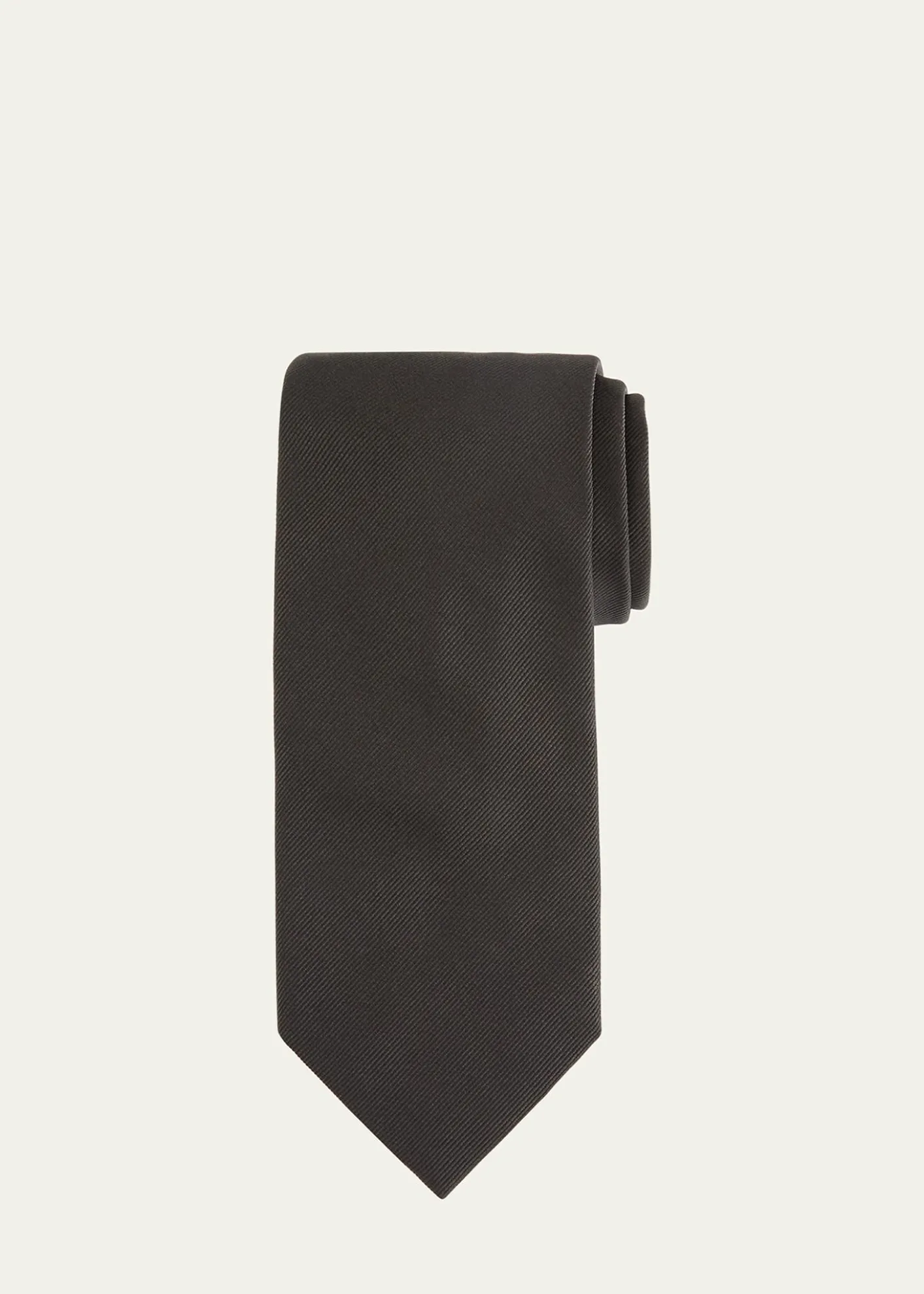 BrioniSolid Textured Silk Tie