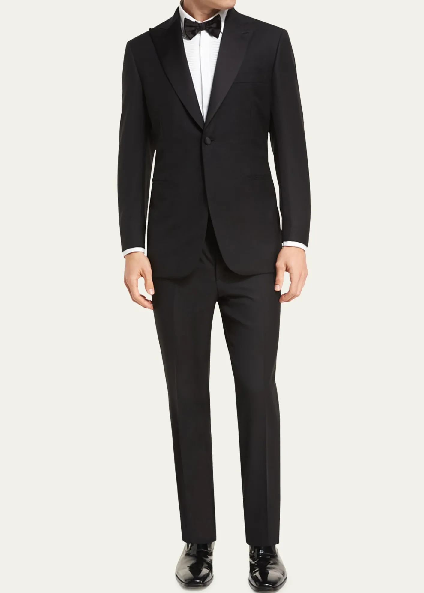 BrioniTwo-Piece Wool Tuxedo Suit