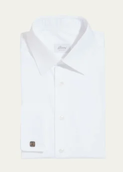 BrioniWardrobe Essential French-Cuff Dress Shirt