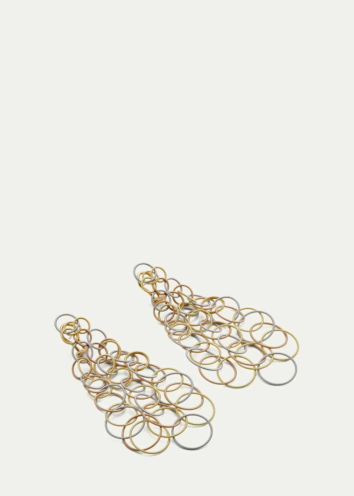 Buccellati18K Hawaii Long Pendant Earrings, 9.5cm