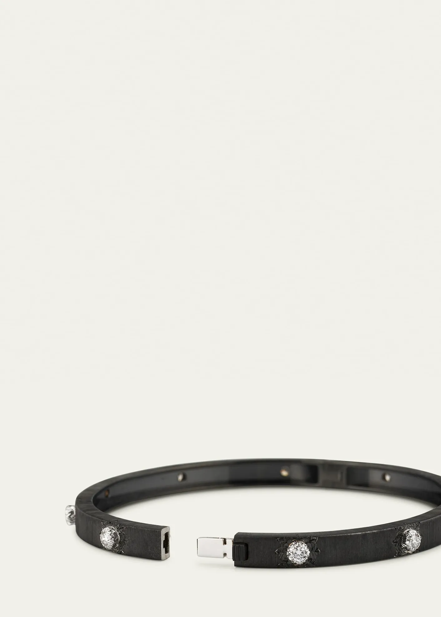 BuccellatiMacri Classica Bangle, Black Gold, 5mm