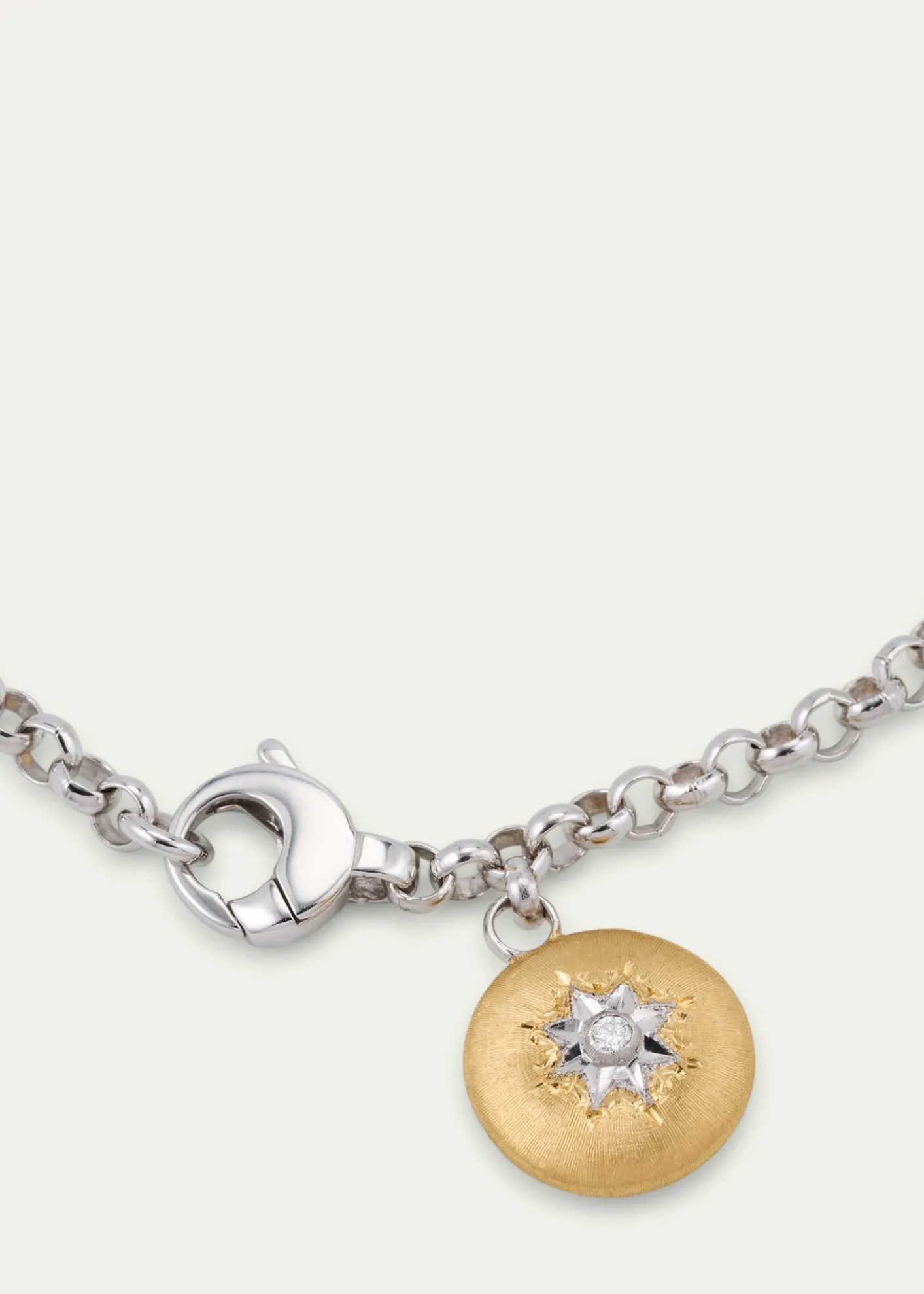 BuccellatiMacri Classica Diamond Charm Bracelet