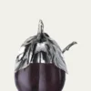 BuccellatiMurano Glass & Sterling Silver Violet Plum Jam Jar