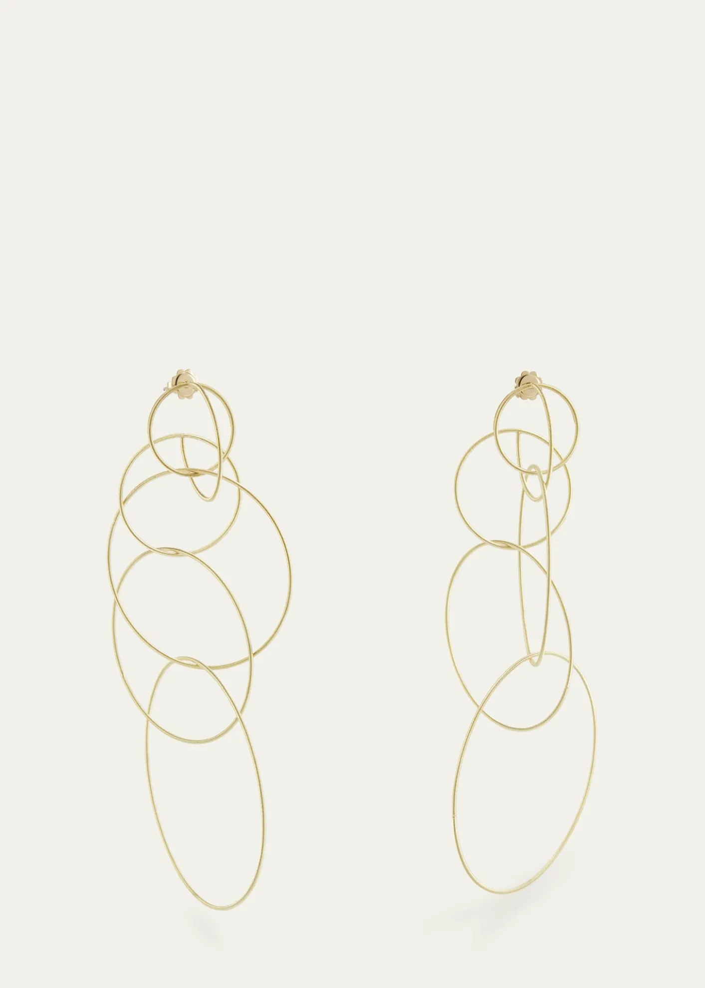 BuccellatiWaikiki 18K Yellow Gold Circle Drop Earrings