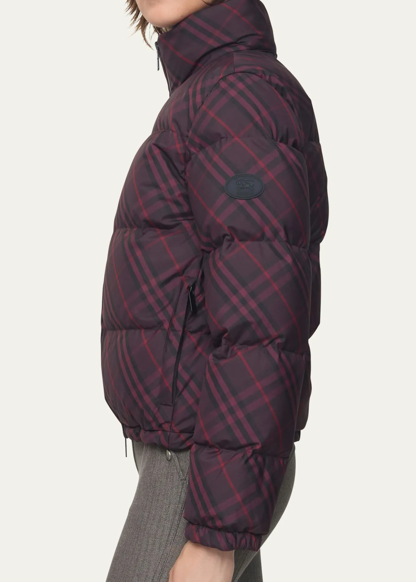 BurberryAmbleside Check Puffer Jacket