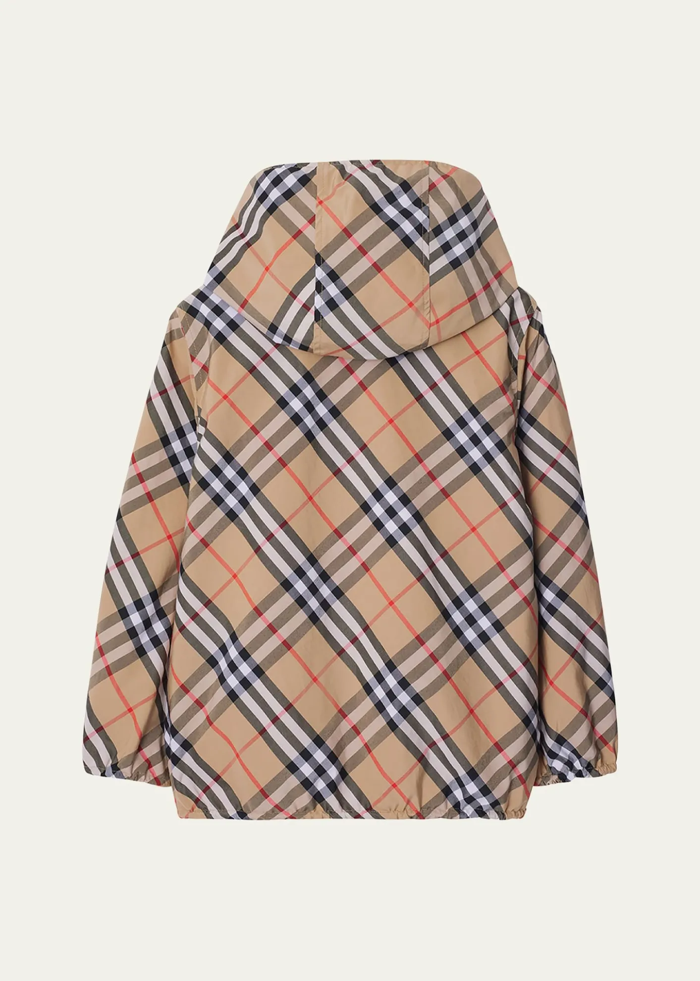 BurberryBoy's Rufus Check-Print Reversible Jacket, Size 3-14