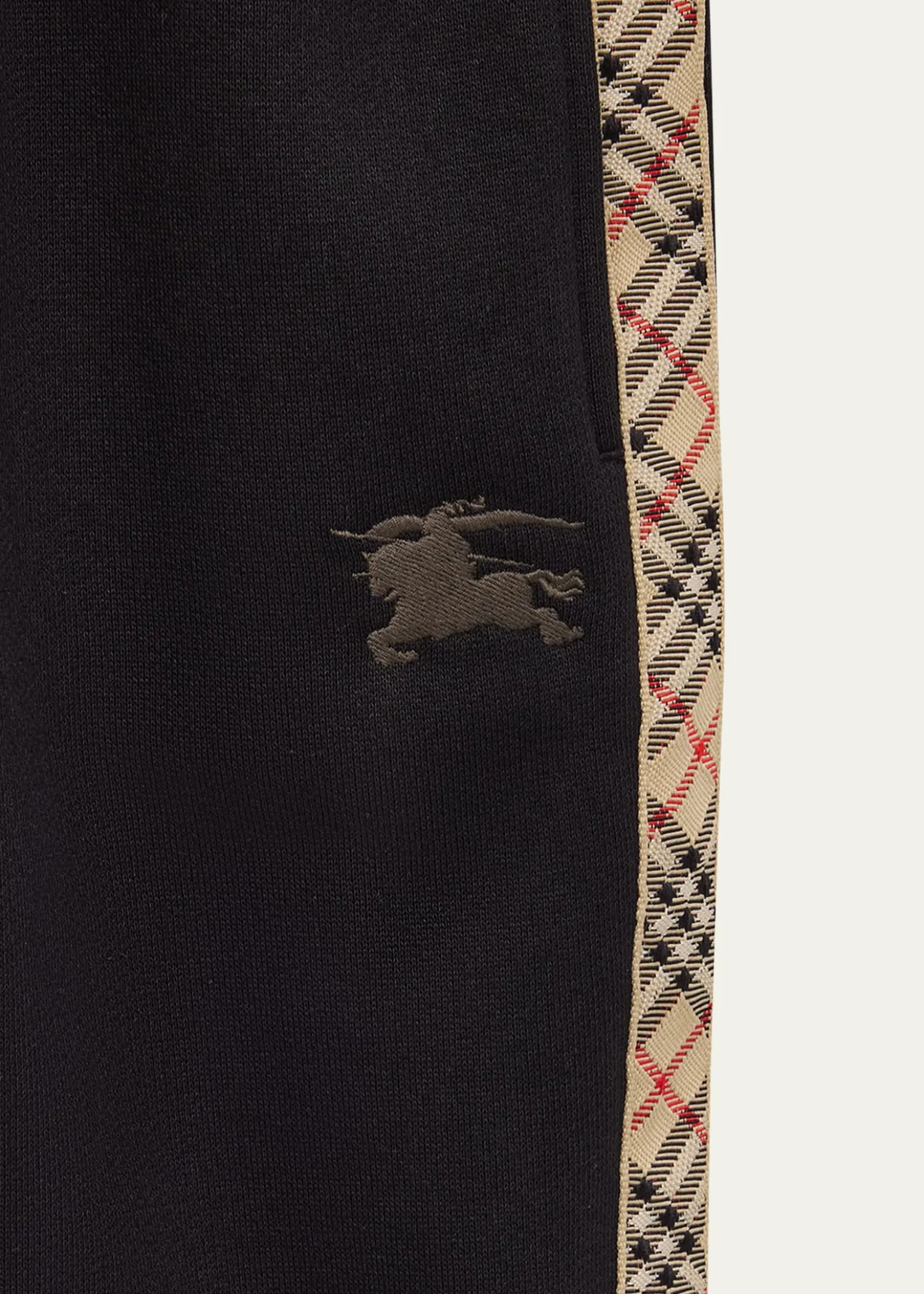 BurberryBoy's Jackson Check Tape Jog Pants, Size Newborn-14