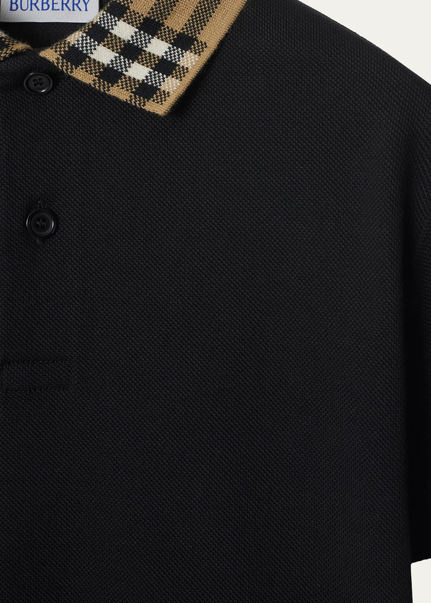 BurberryBoy's Johane Check Polo, Size 3-14