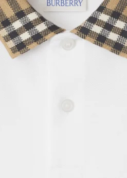 BurberryBoy's Johane Pique EKD Polo Shirt, Size 3-14