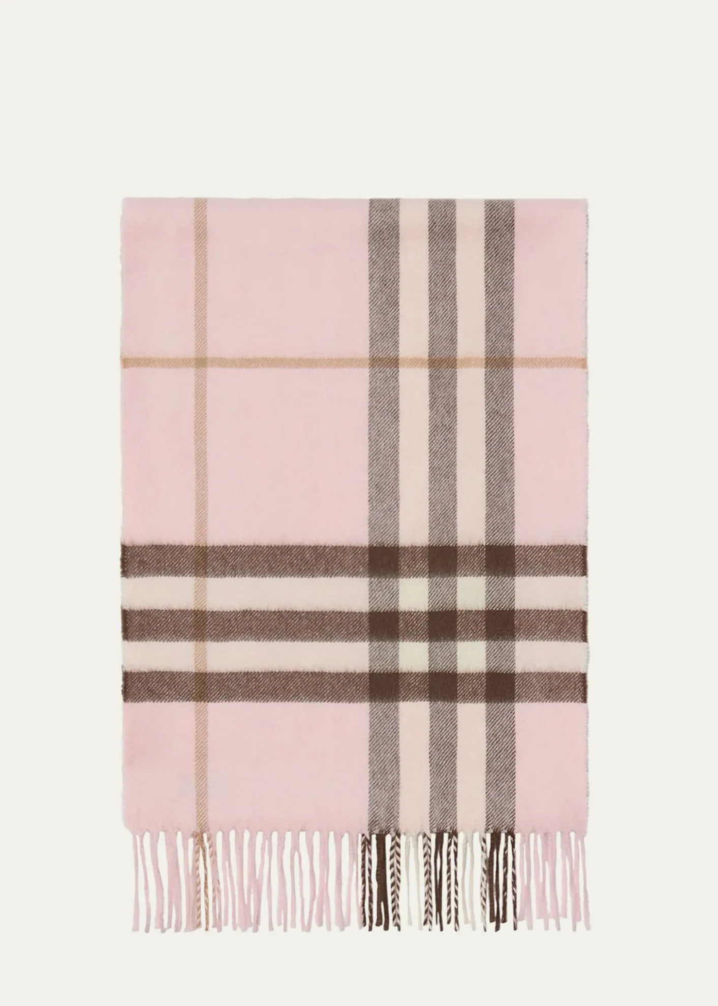 BurberryCashmere Check Scarf