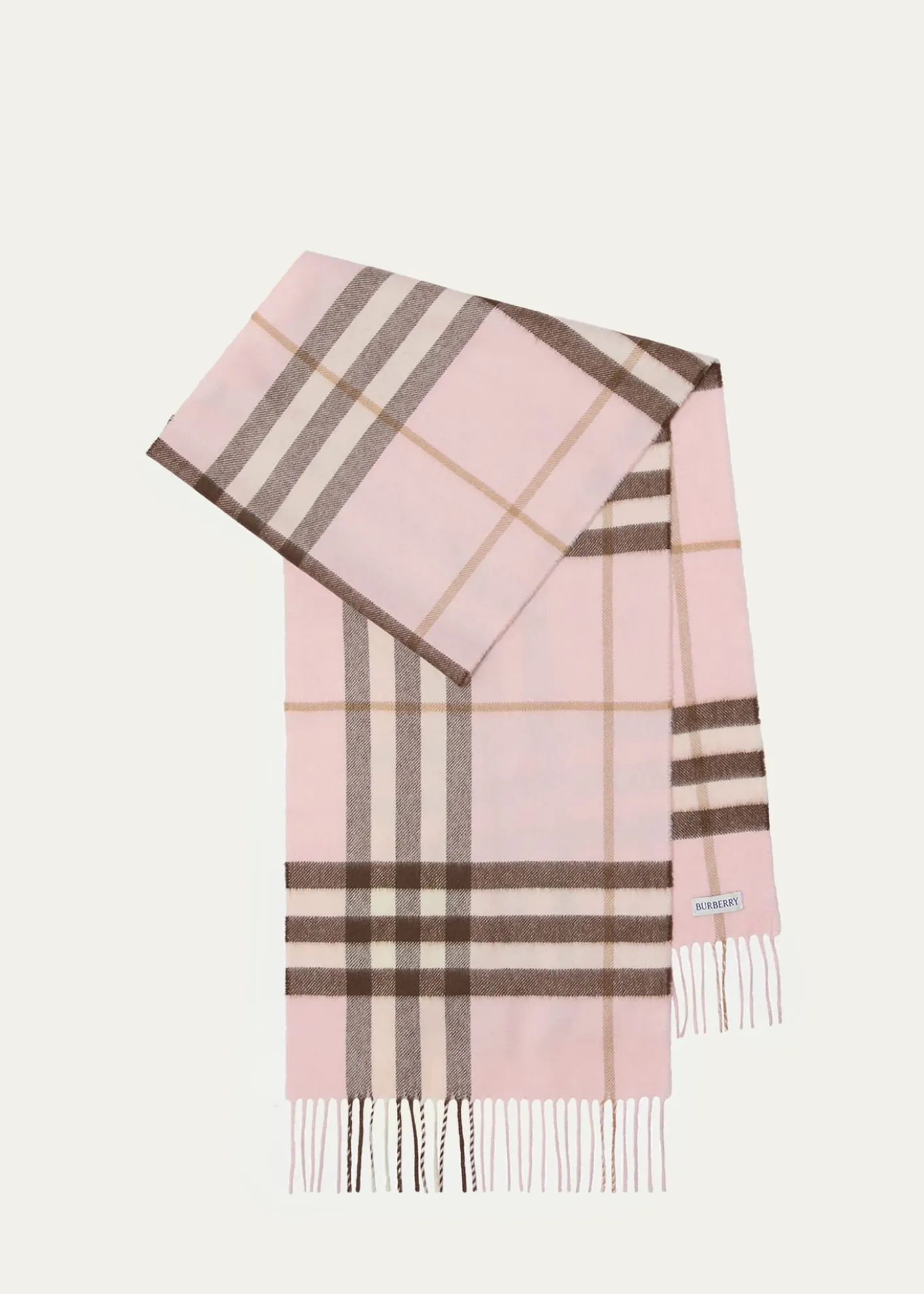 BurberryCashmere Check Scarf