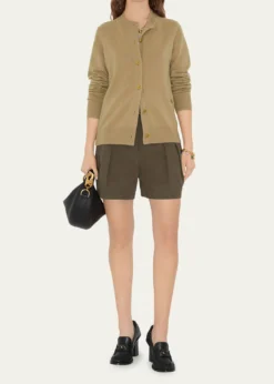 BurberryCashmere Crewneck Cardigan