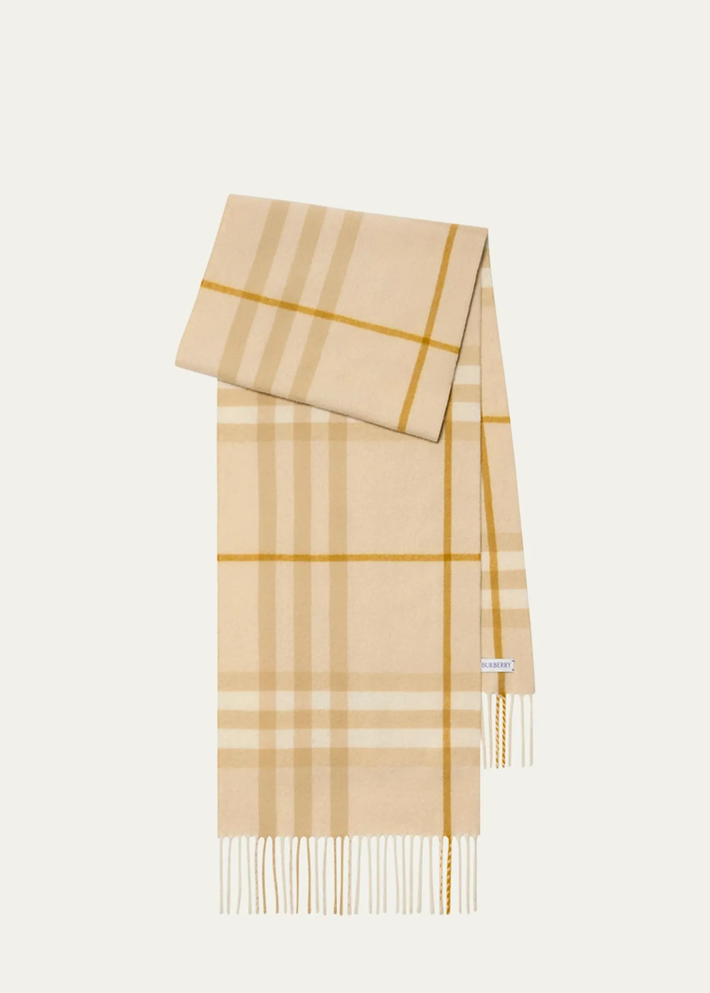 BurberryGiant Check Cashmere Scarf