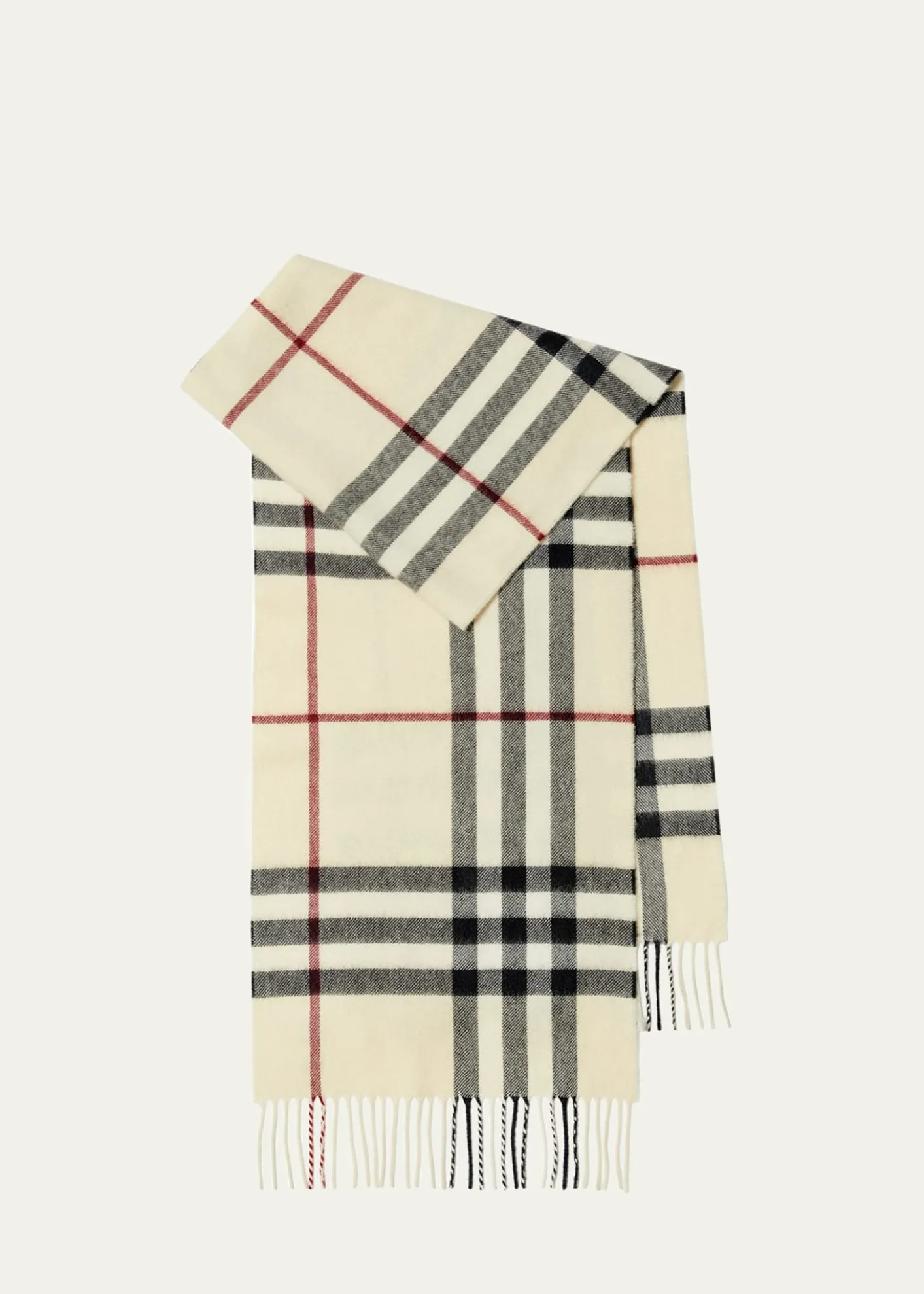 BurberryGiant Check Cashmere Scarf