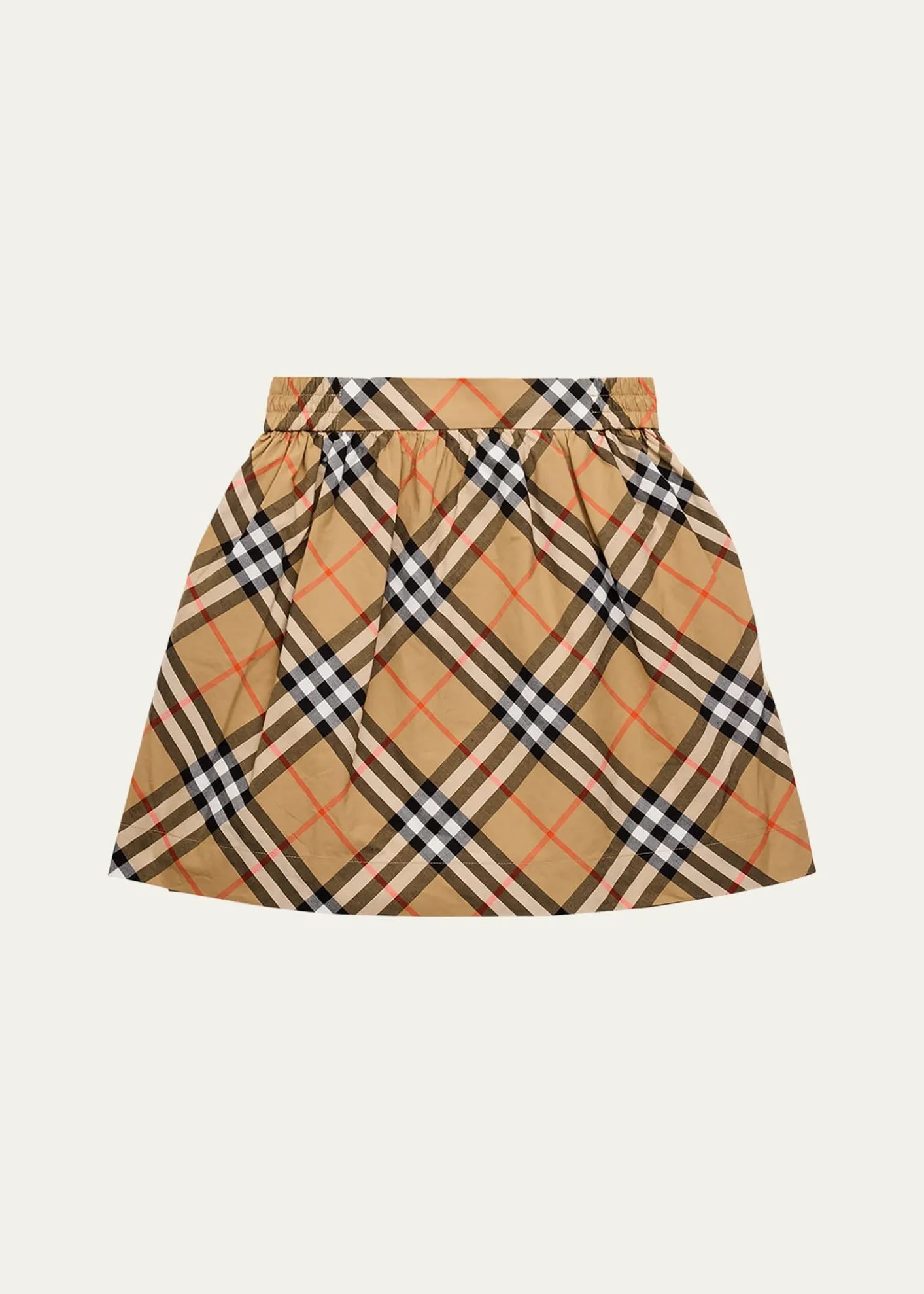 BurberryGirl's Kelsey Check-Print Skirt, Size 3-14