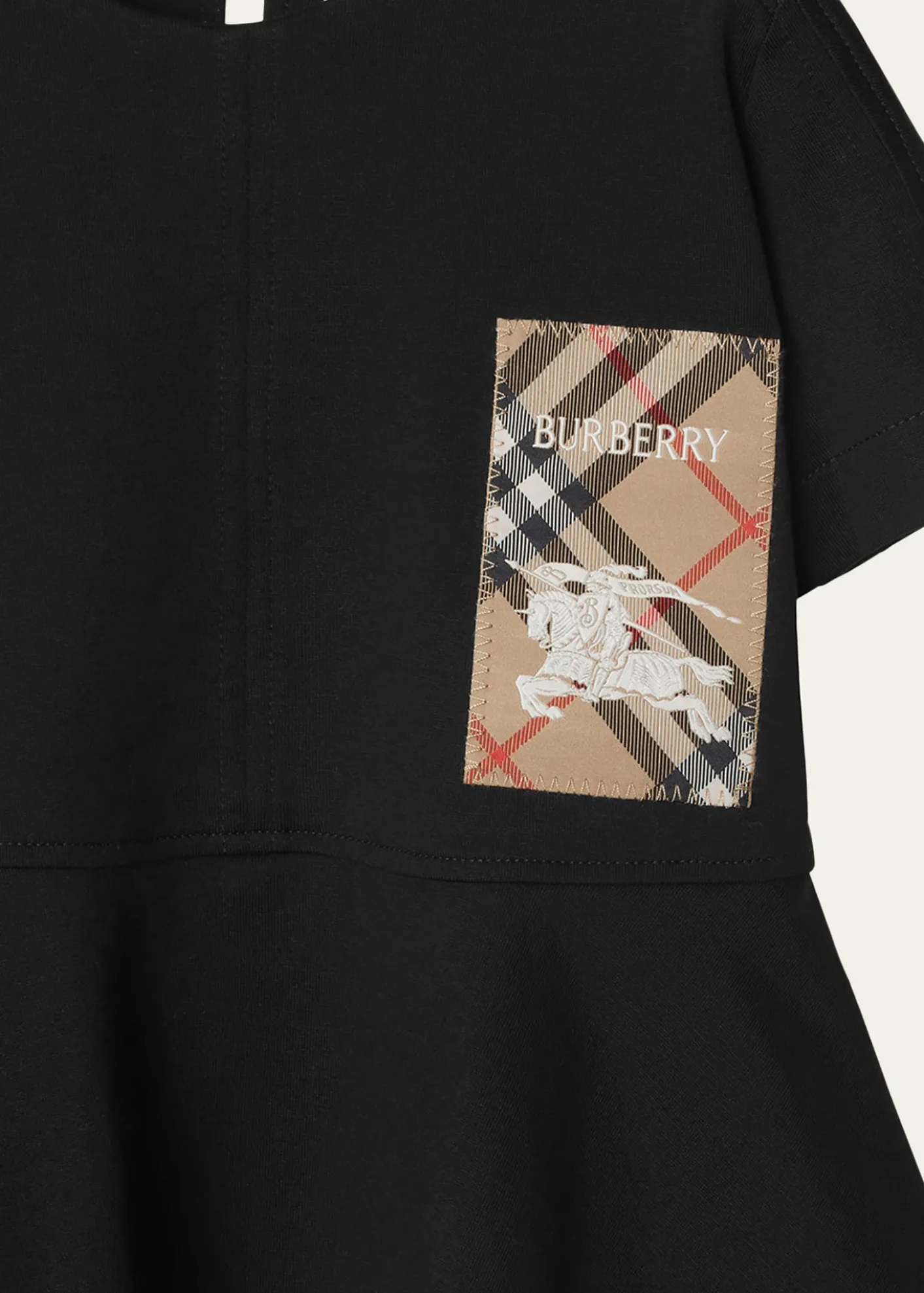 BurberryGirl's Riley EKD Logo-Print Dress, Size 3-14