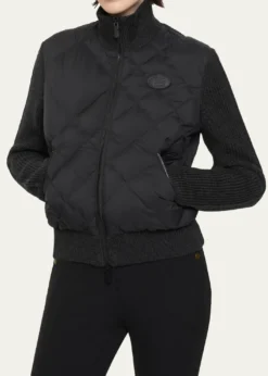 BurberryKelsley Quilted Knit Jacket