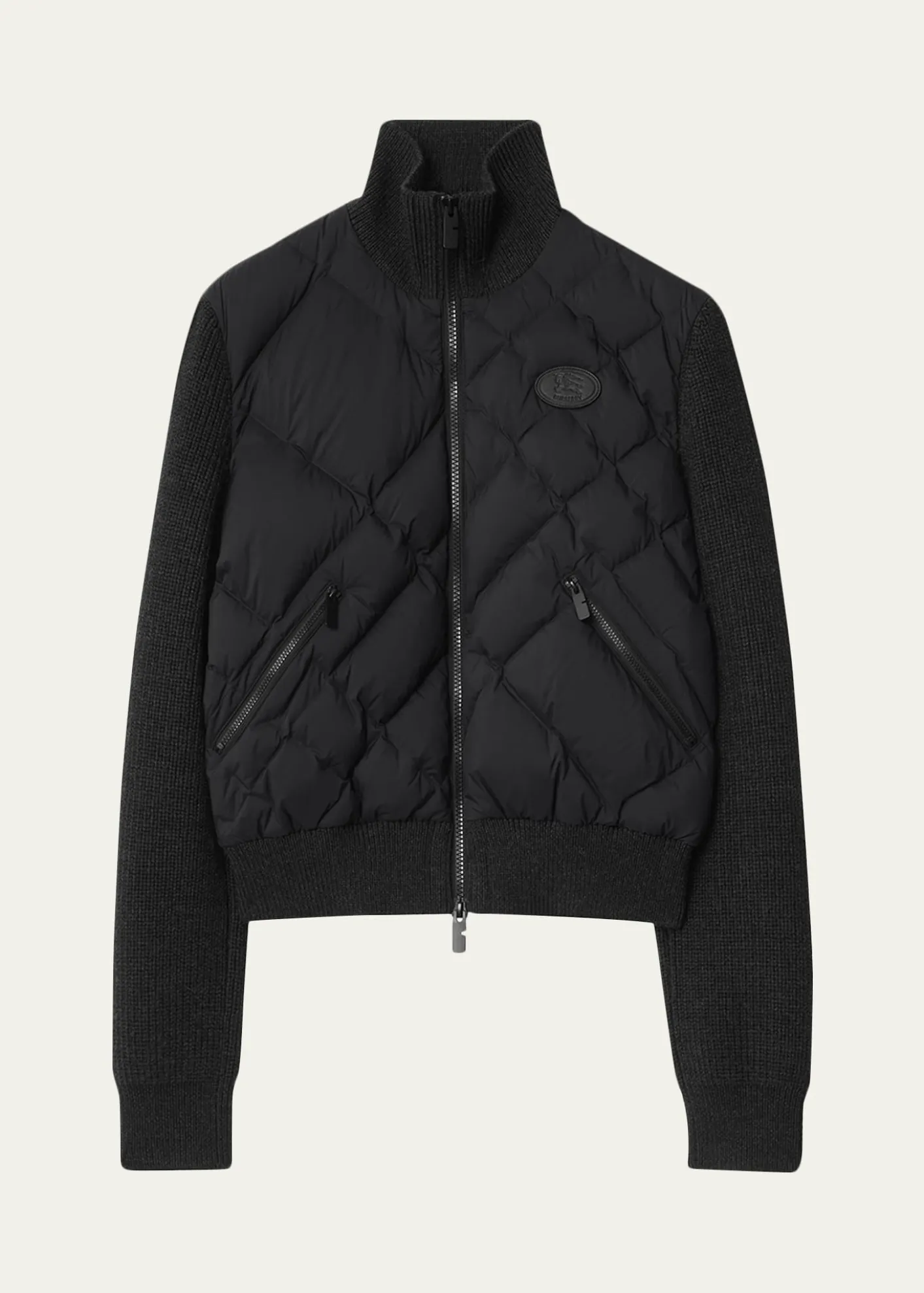BurberryKelsley Quilted Knit Jacket
