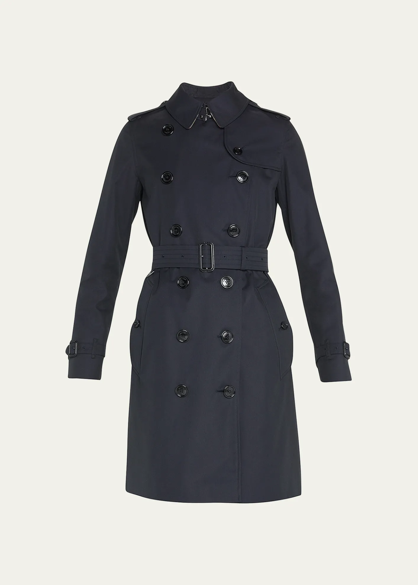 BurberryKensington Heritage Belted Long Trench Coat