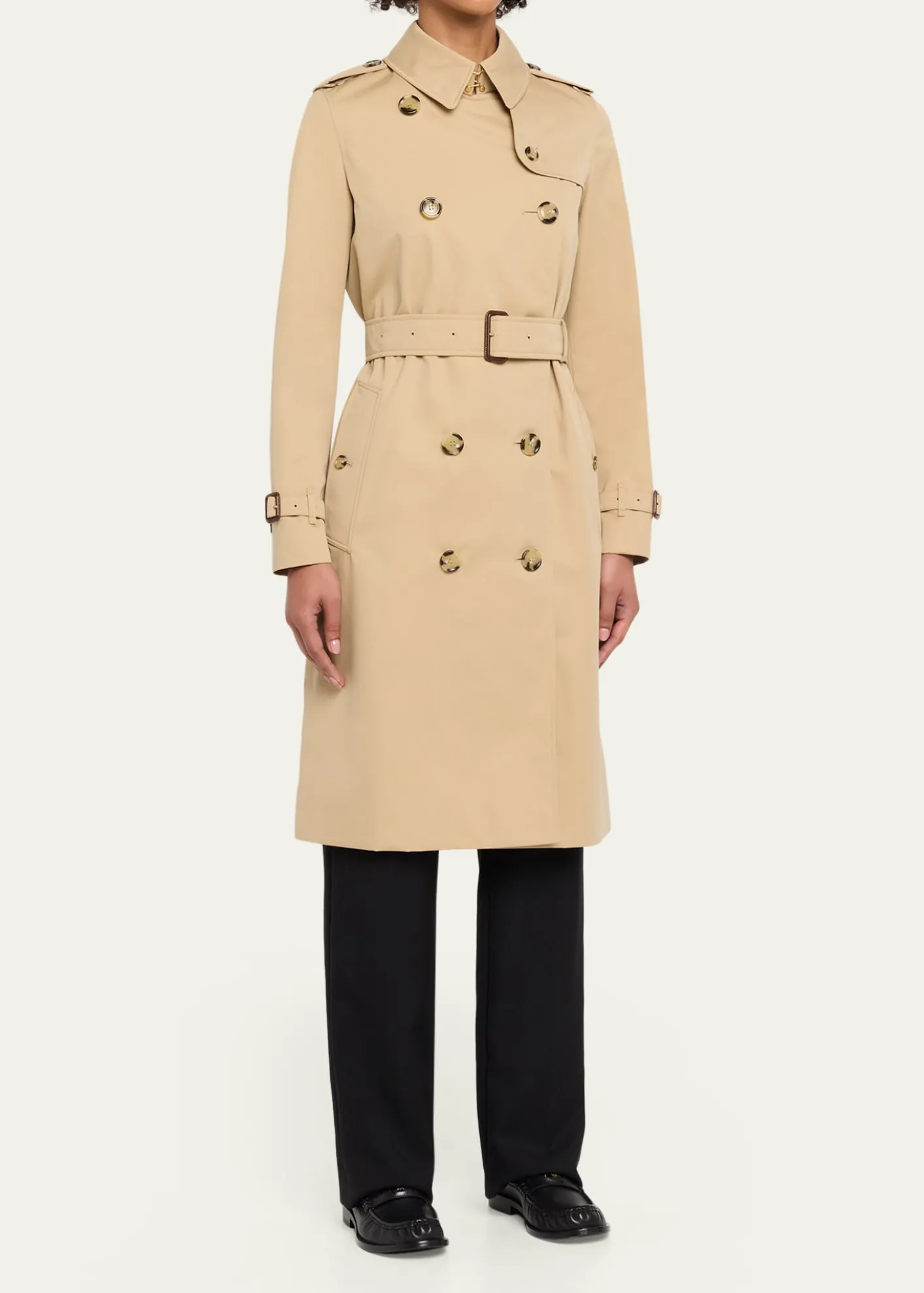BurberryKensington Long Trench Coat