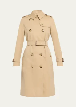BurberryKensington Long Trench Coat