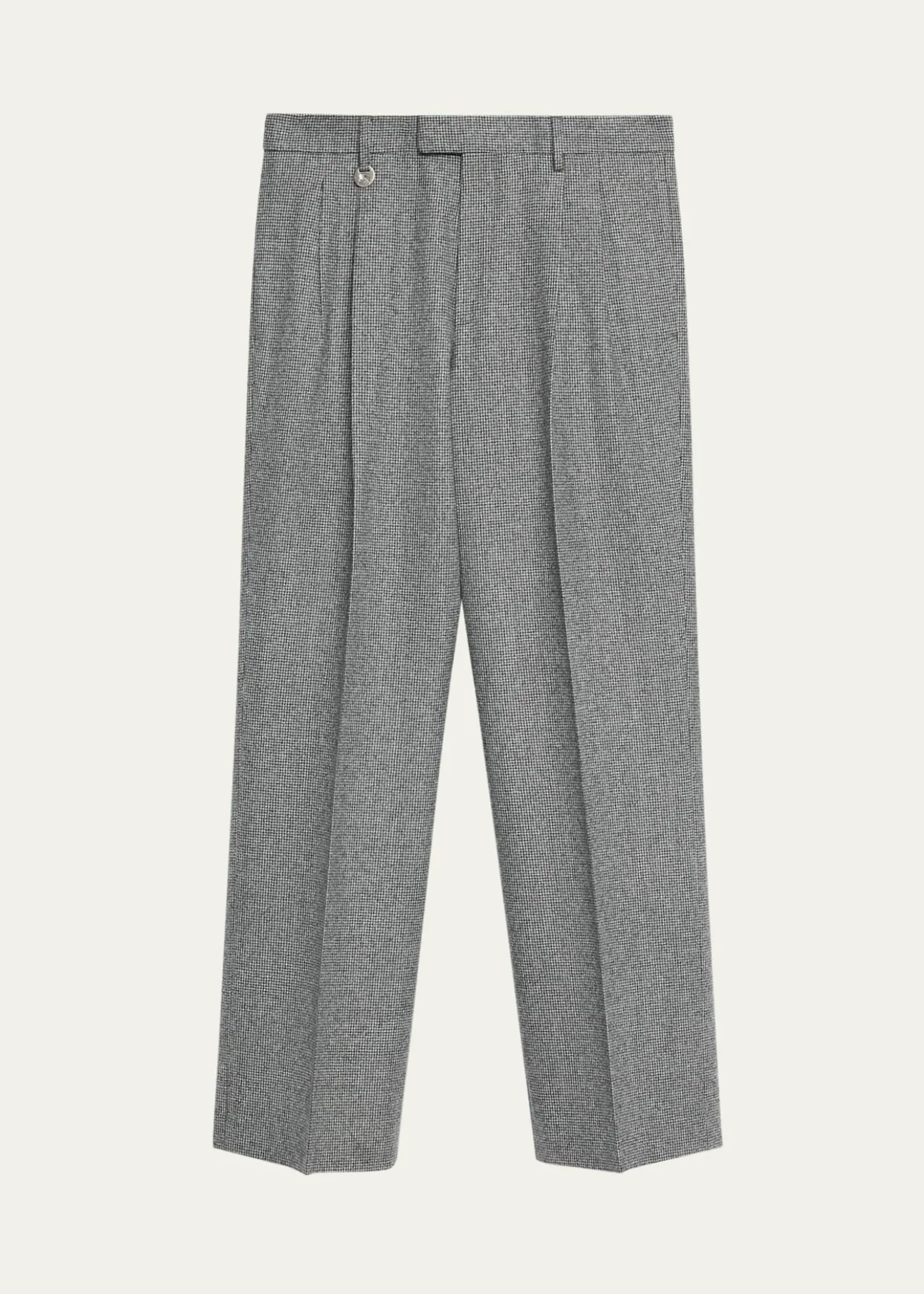 BurberryMen's Dalton Puppytooth Check Straight-Leg Trousers