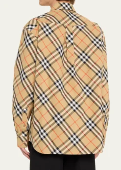 BurberryMen's Daniel Check Sport Shirt