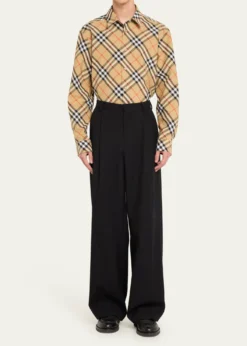 BurberryMen's Daniel Check Sport Shirt