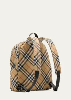 BurberryMen's Essential Check Backpack