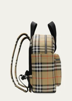 BurberryNorwich Check Diaper Bag