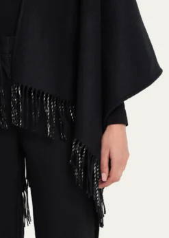BurberryReversible Check Wool Cape