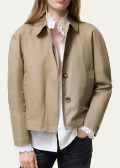 BurberryTropical Cotton Gabardine Jacket