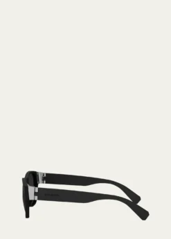 BVLGARIAluminum Geometric Sunglasses