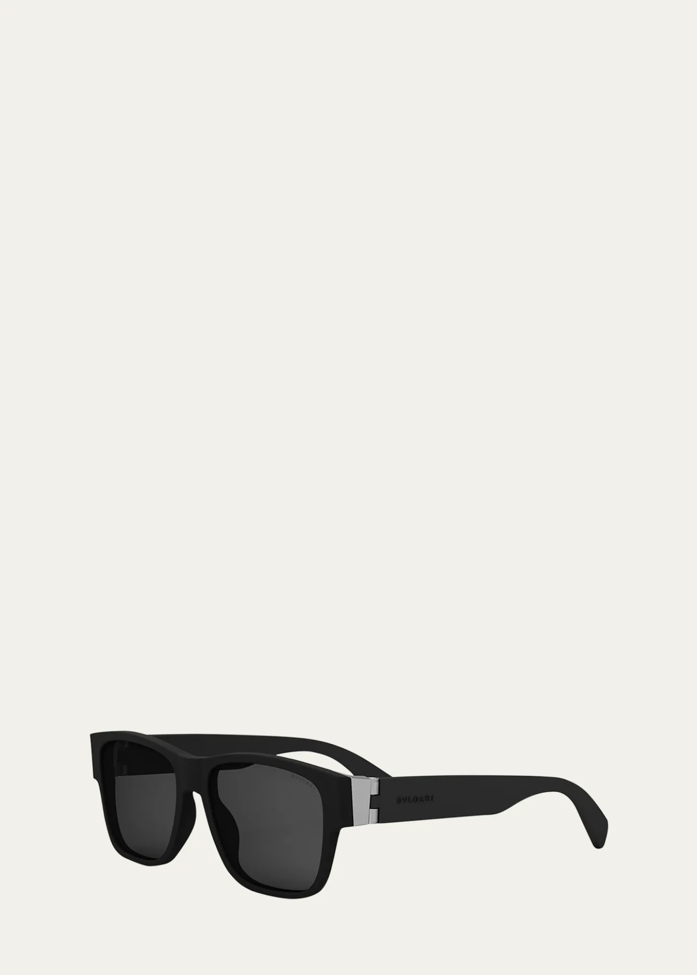 BVLGARIAluminum Geometric Sunglasses