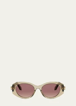 BVLGARISerpenti Forever 52mm Oval Sunglasses