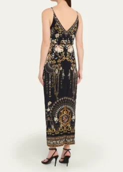 CamillaFlamenco Folklore Strappy Twist-Front Dress