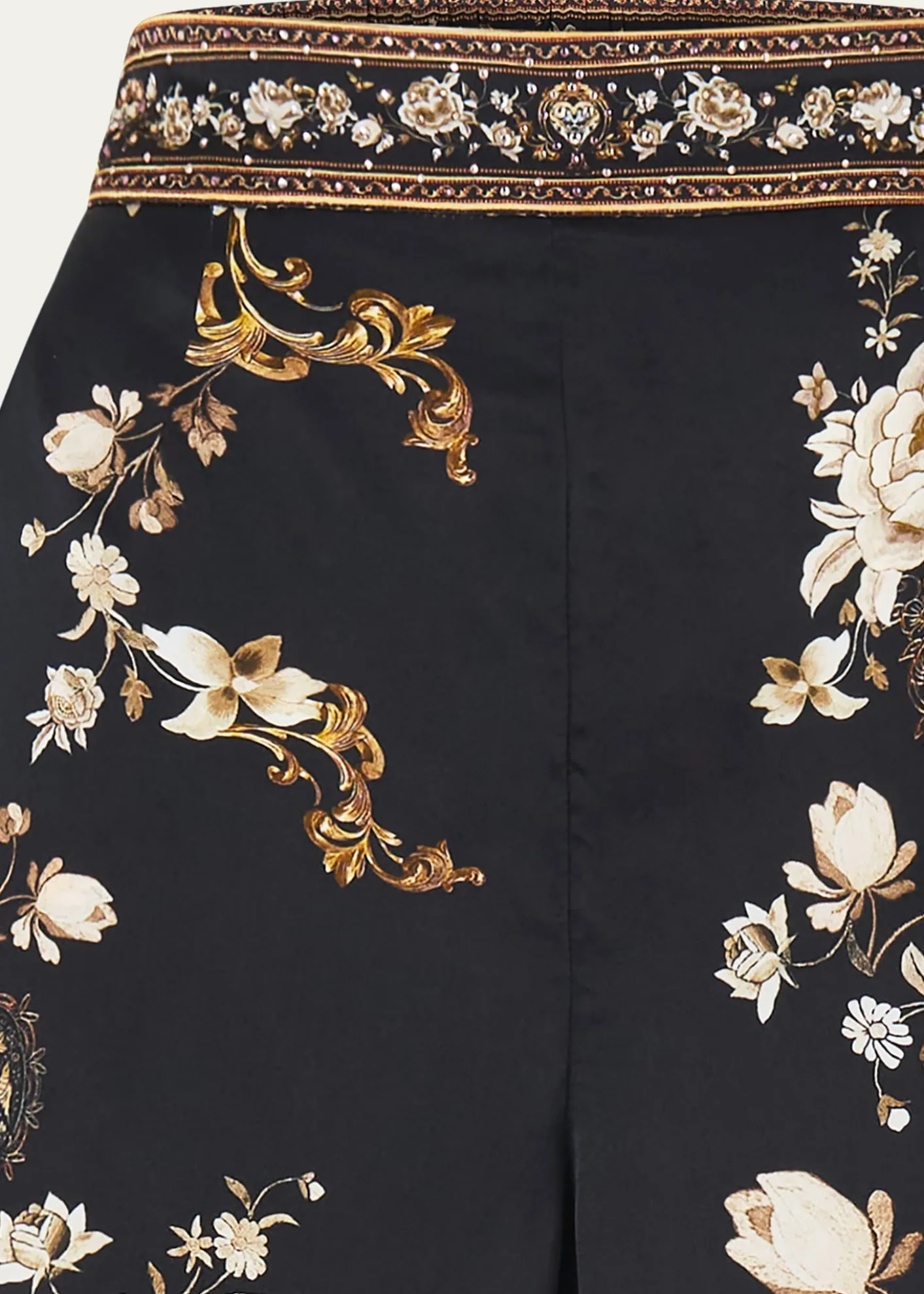 CamillaFlamenco Folklore Straight-Leg Relaxed Trousers
