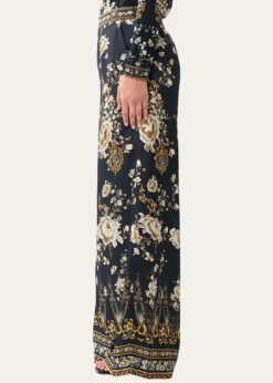 CamillaFlamenco Folklore Straight-Leg Relaxed Trousers