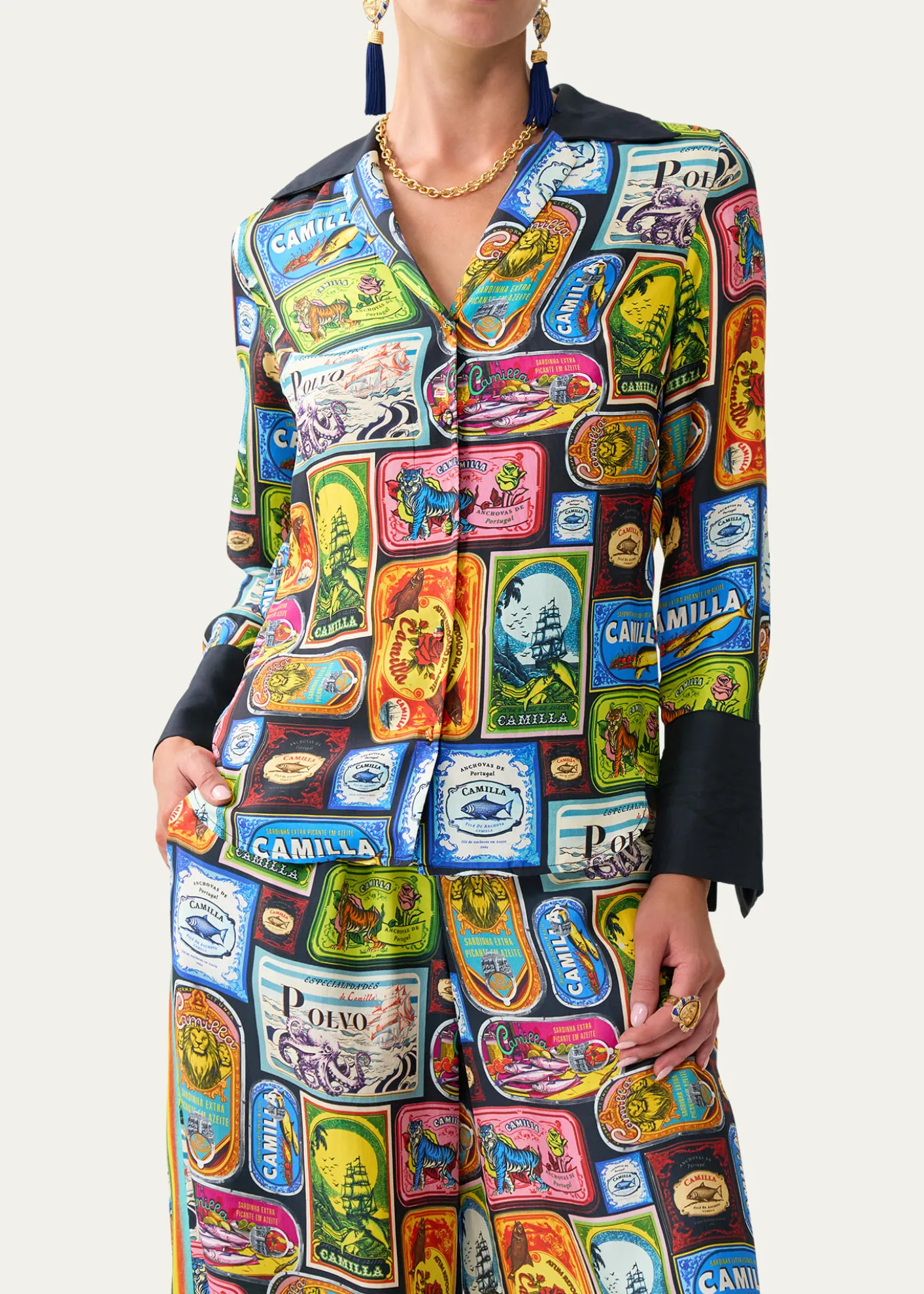CamillaSal Do Mar Pyjama Shirt
