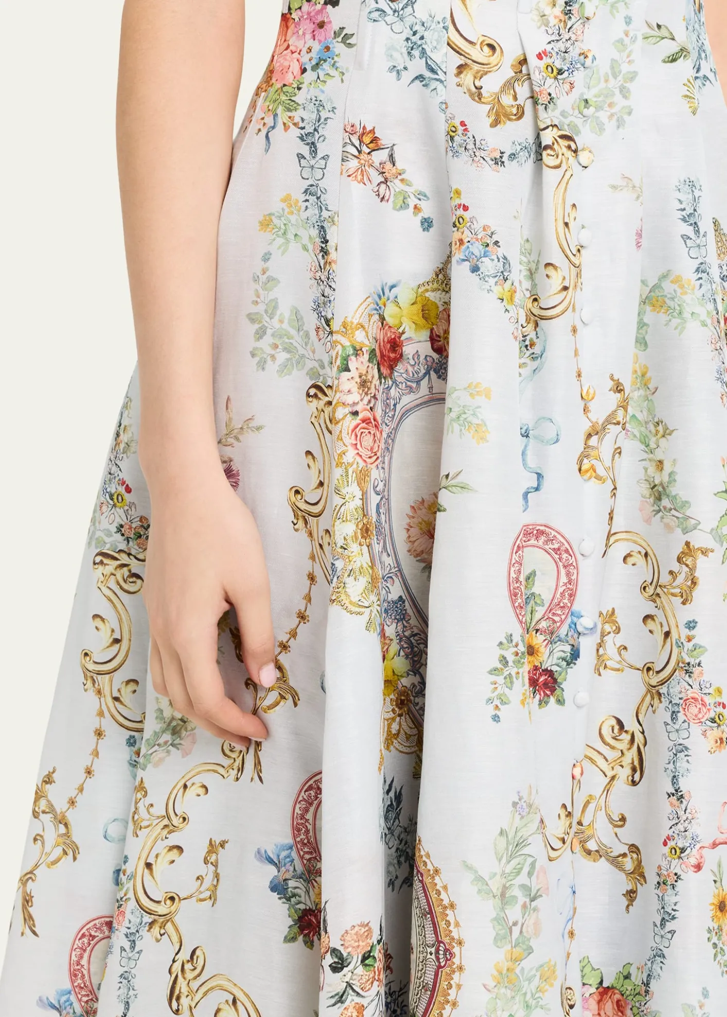 CamillaSeville Sweetheart Corset Maxi Dress