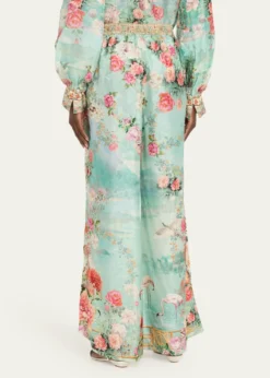 CamillaThe Jewellery Museum Silk Lounge Pants