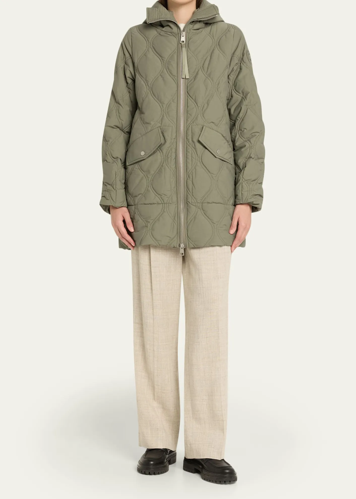 Canada GooseAlessia Hooded Down Quilted Coat