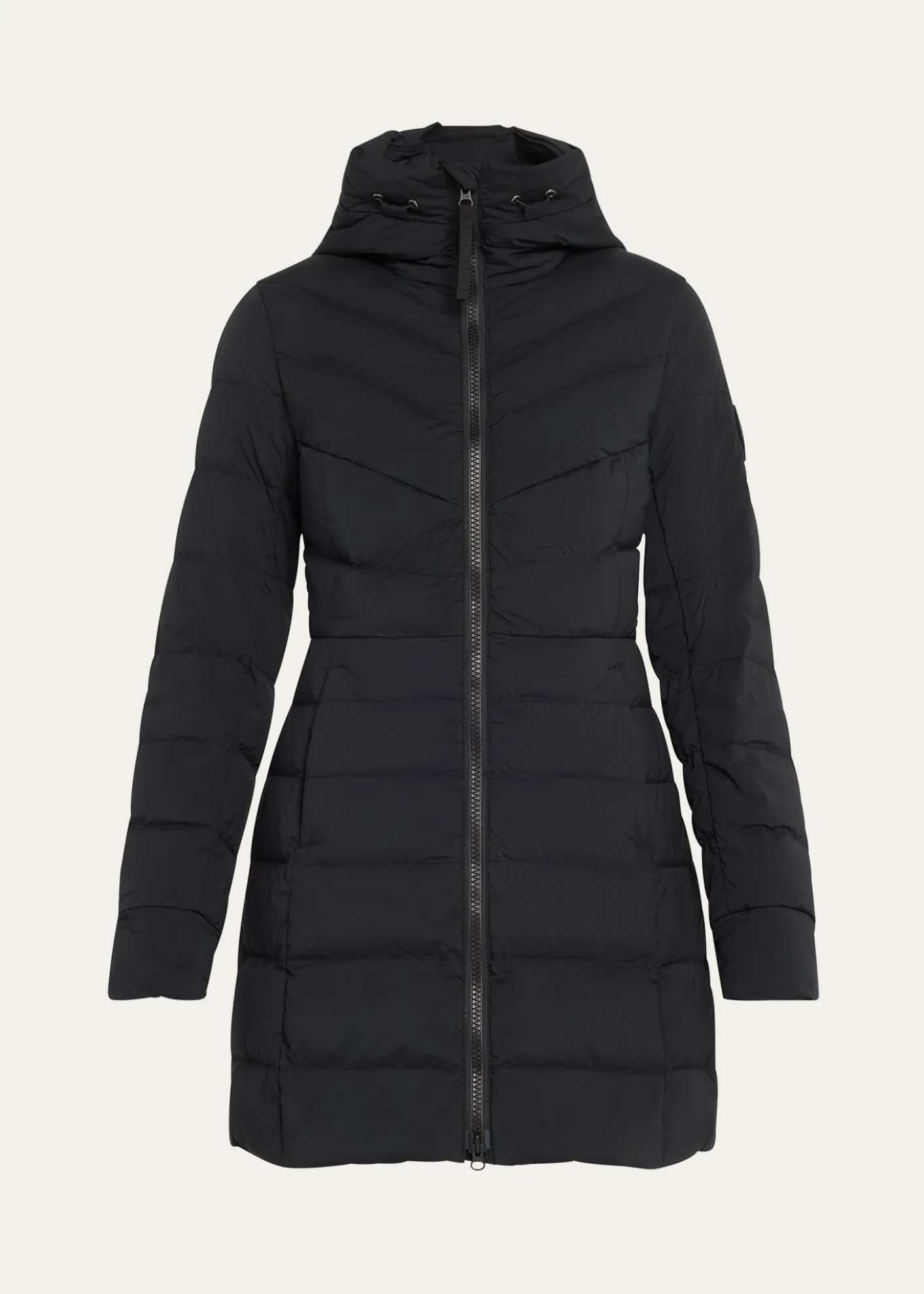Canada GooseClair Coat Black Label