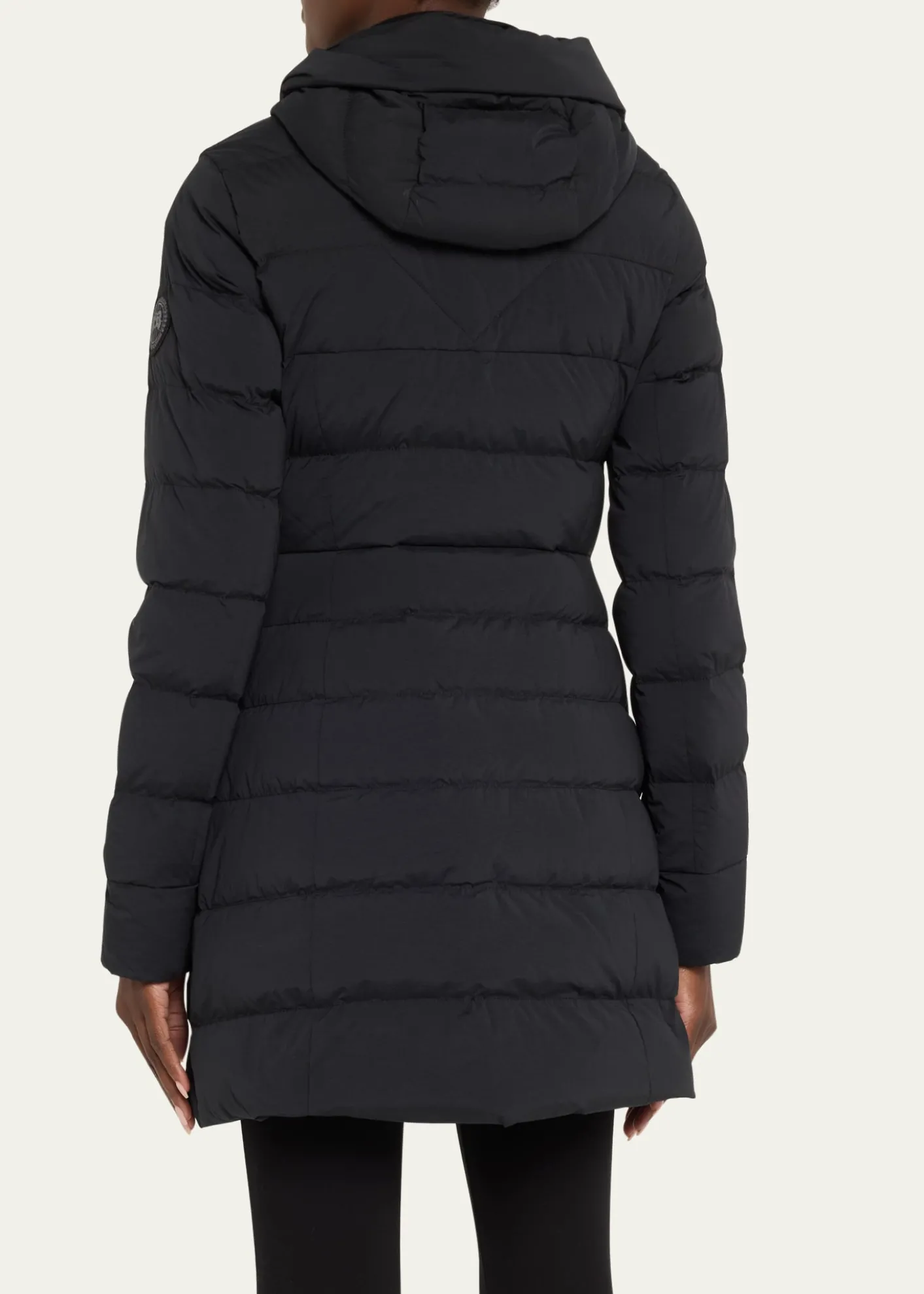 Canada GooseClair Coat Black Label