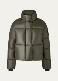 Canada GooseCypress Cropped Puffer Black Label