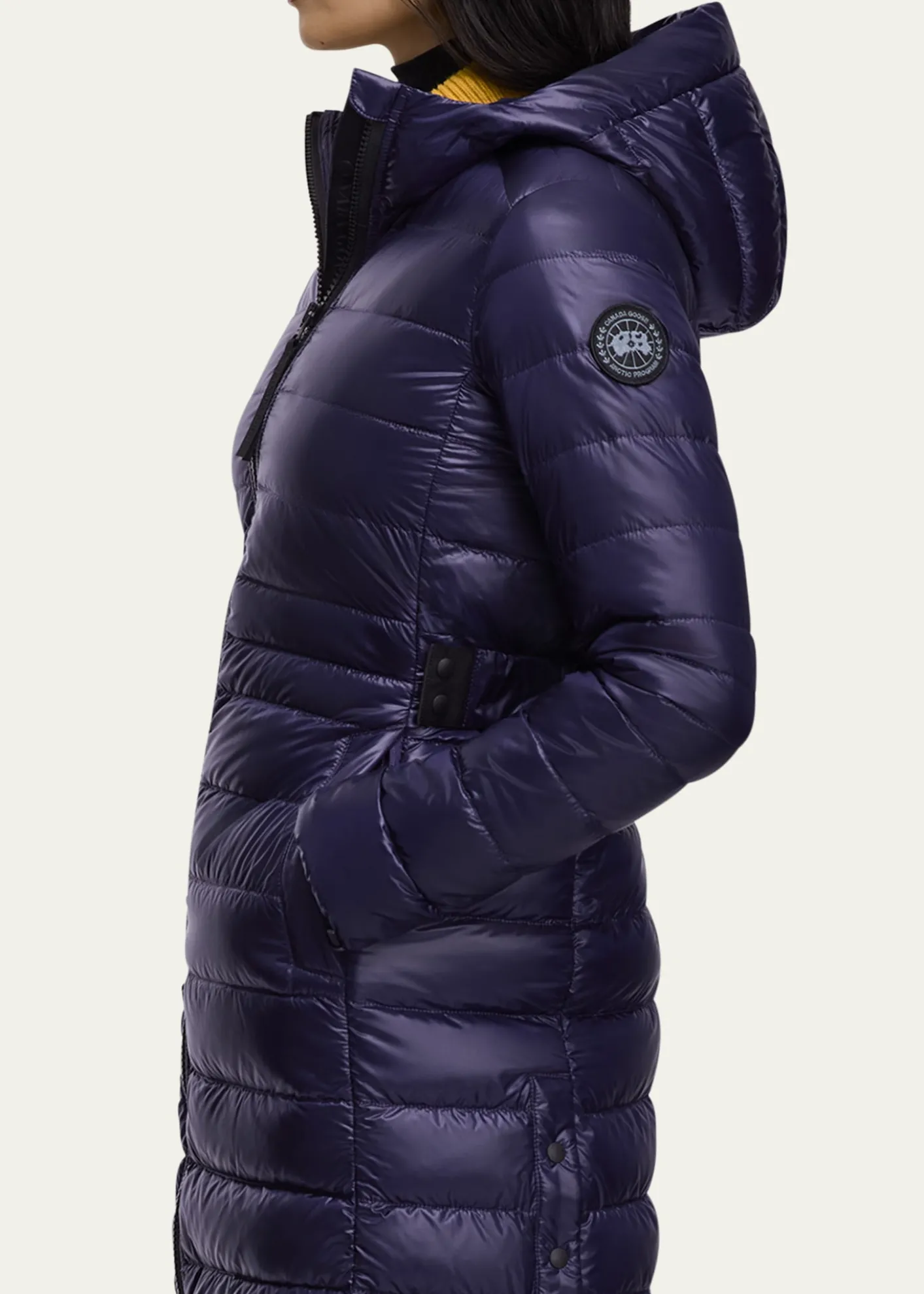 Canada GooseCypress Hooded Jacket Black Label