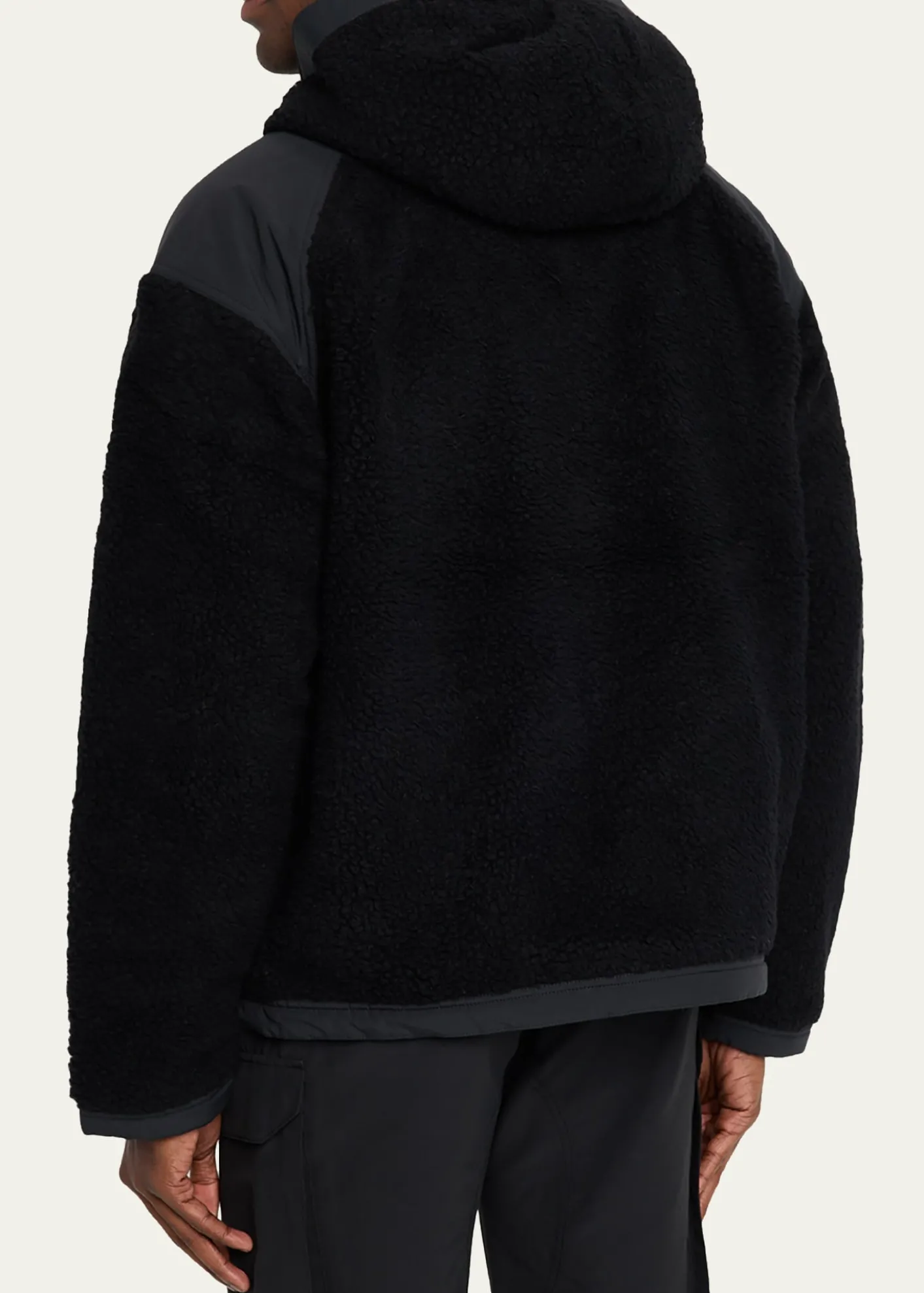 Canada GooseMen's Alberni Reversible Fleece Hooded Bomber Jacket