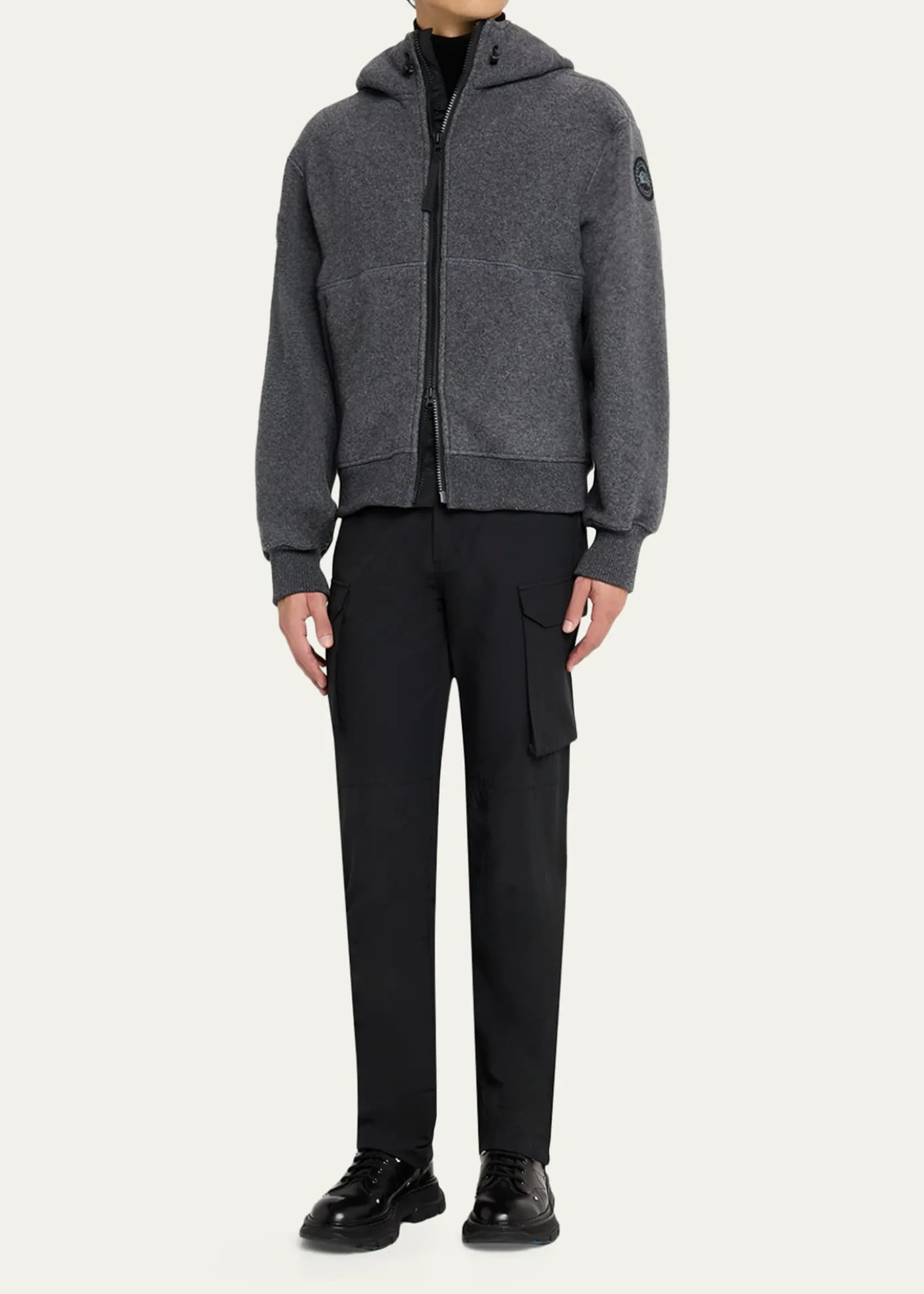 Canada GooseMen's Chilliwack Fleece Hooded Bomber Jacket