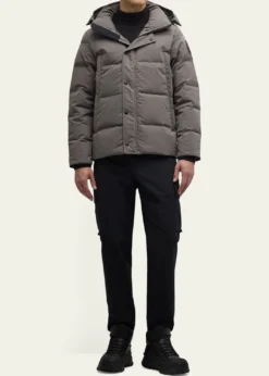 Canada GooseMen's Coated Wyndham Black Label Parka