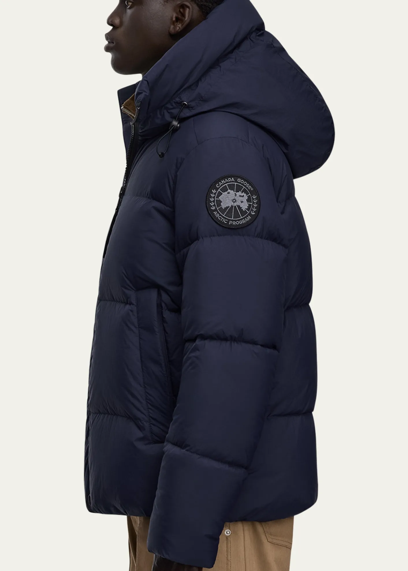 Canada GooseMen's Crofton Matte Nylon Hooded Puffer Jacket